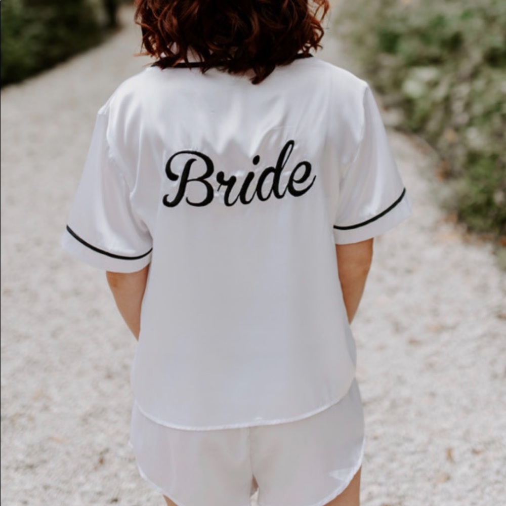 Bride PJ Get ready set